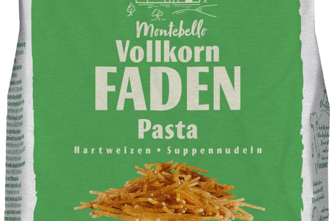 RAPUNZEL-Vollkorn Faden Pasta-250g