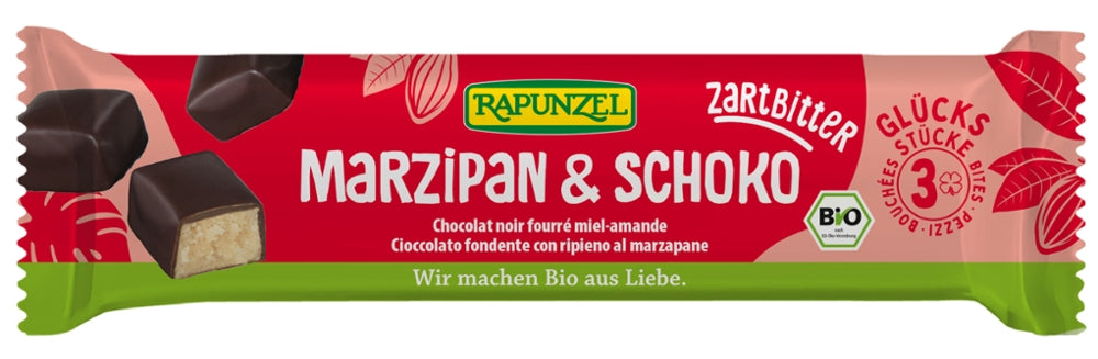 RAPUNZEL-Marzipan & Schoko Zartbitter-50g