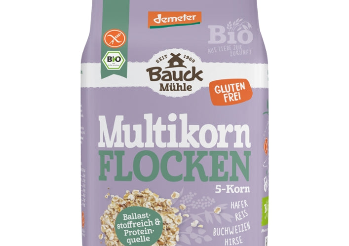 BAUCKMÜHLE-Multikornflocken 5 Korn-475g