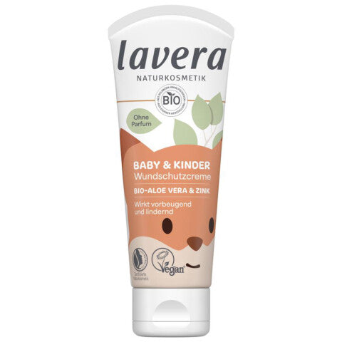 LAVERA-Baby und Kinder-Wundschutzcreme-ohne Parfüm-Vegan-0,75ml