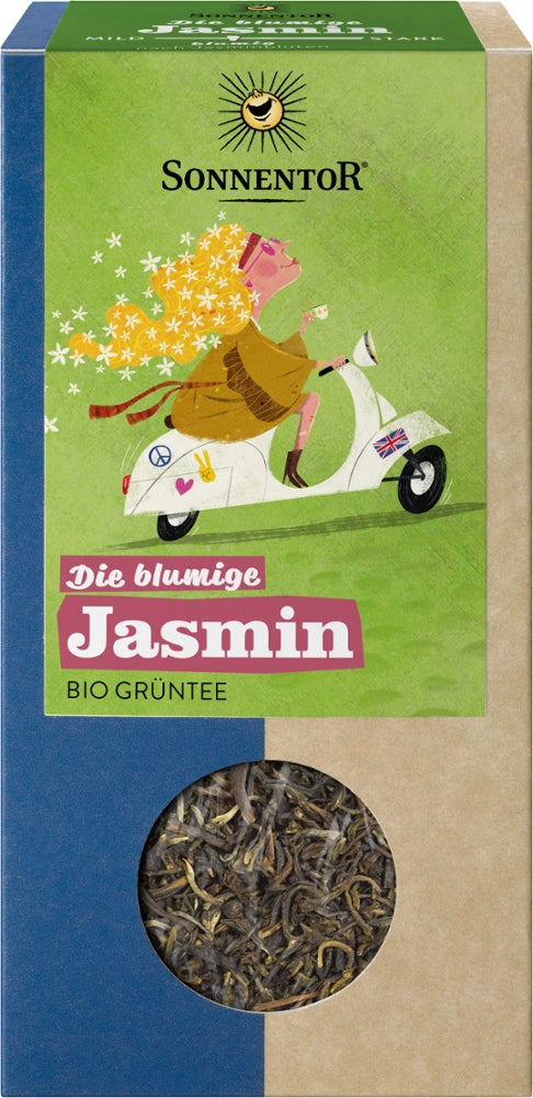 SONNENTOR-Jasmin Grün Tee-100g