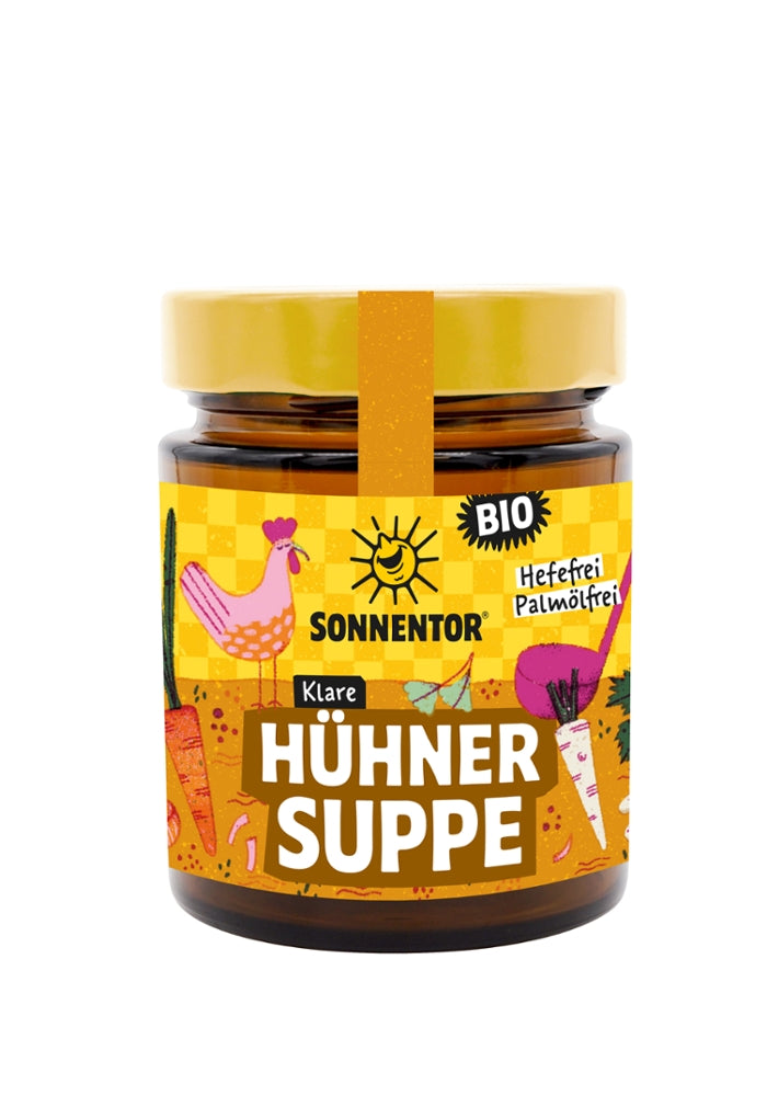 SONNENTOR-Klare Hühner Suppe-Hefefrei 