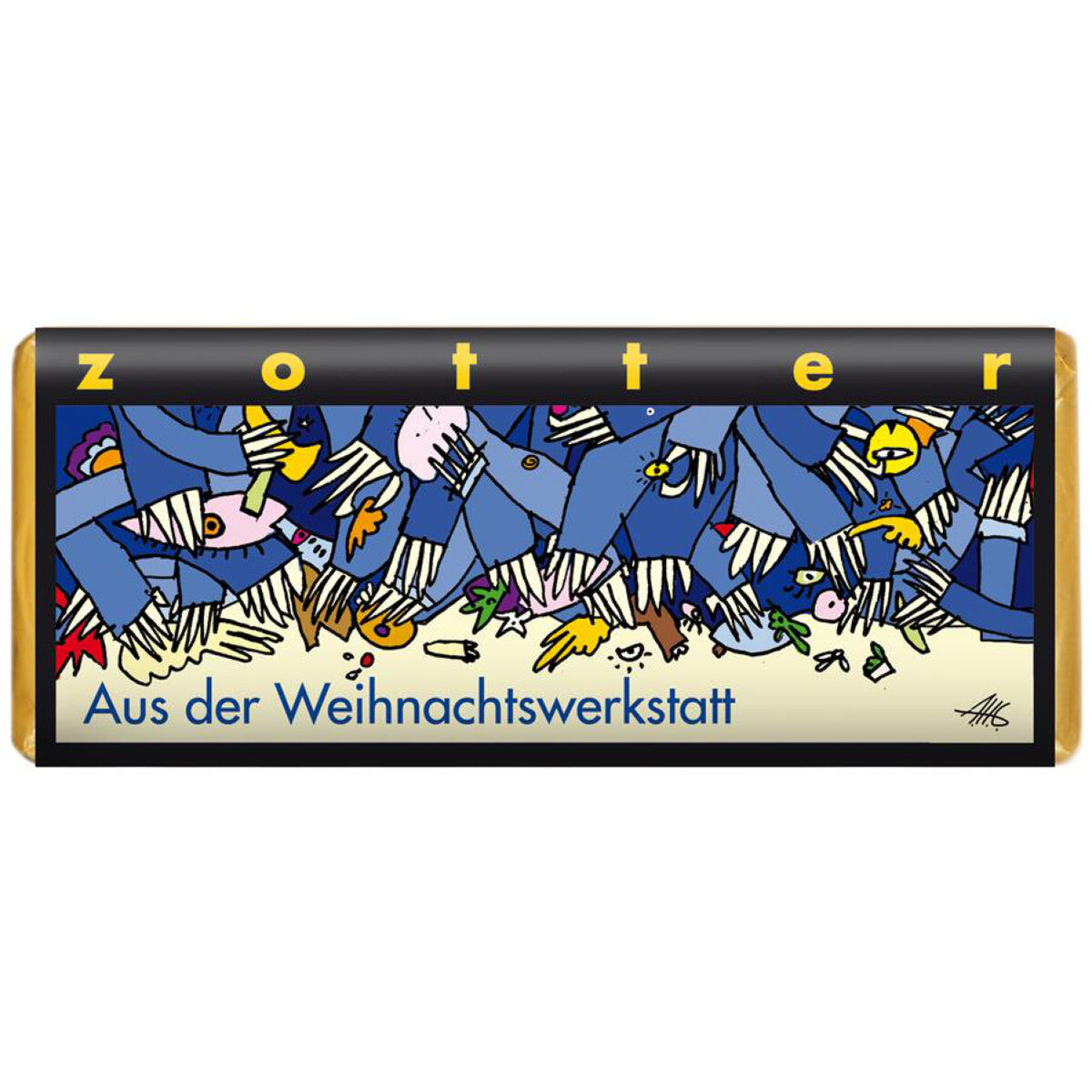 ZOTTER Aus der Weihnachtswerkstatt - 70 g