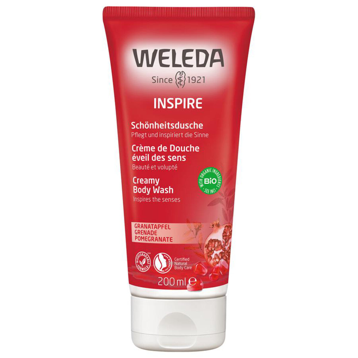 WELEDA Granatapfel Schönheitsdusche - 200 ml