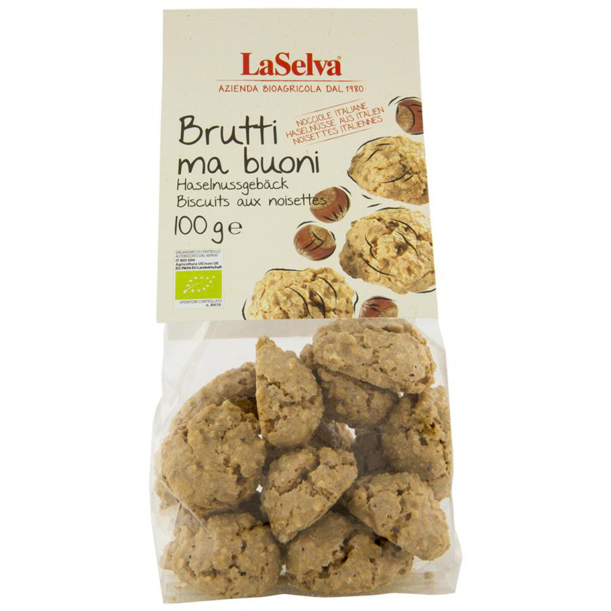 LA SELVA Brutti ma buoni Haselnuss - 100 g