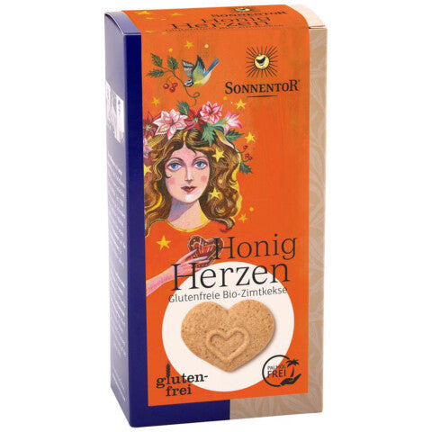 SONNENTOR Honig Herzen glutenfrei - 100 g 