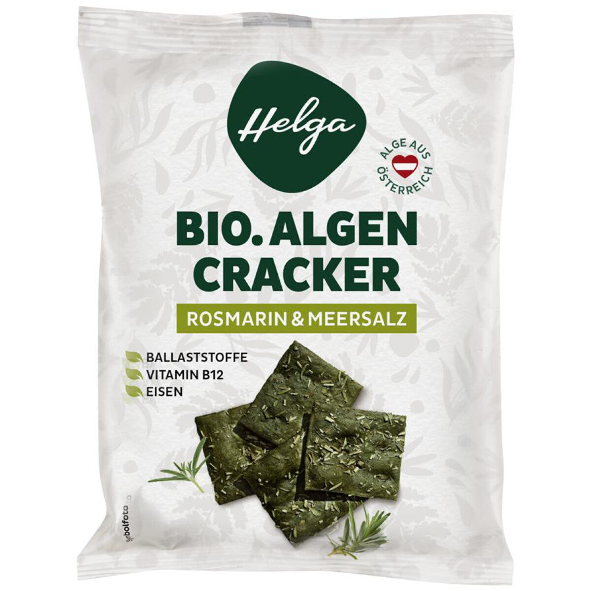 HELGA Algencracker Rosmarin Meersalz - 45 g